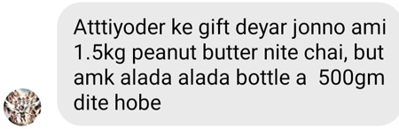 peanut butter Customer Feedback